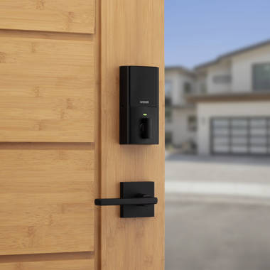 Weiser Halo Touch Contemporary Electronic Lock - Matte Black - Wayfair  Canada
